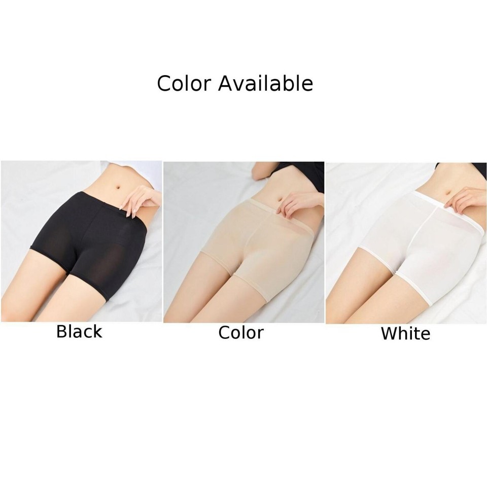 Comfortable Women's Safety Shorts Elastic Stretch Skirt Leggings Dress