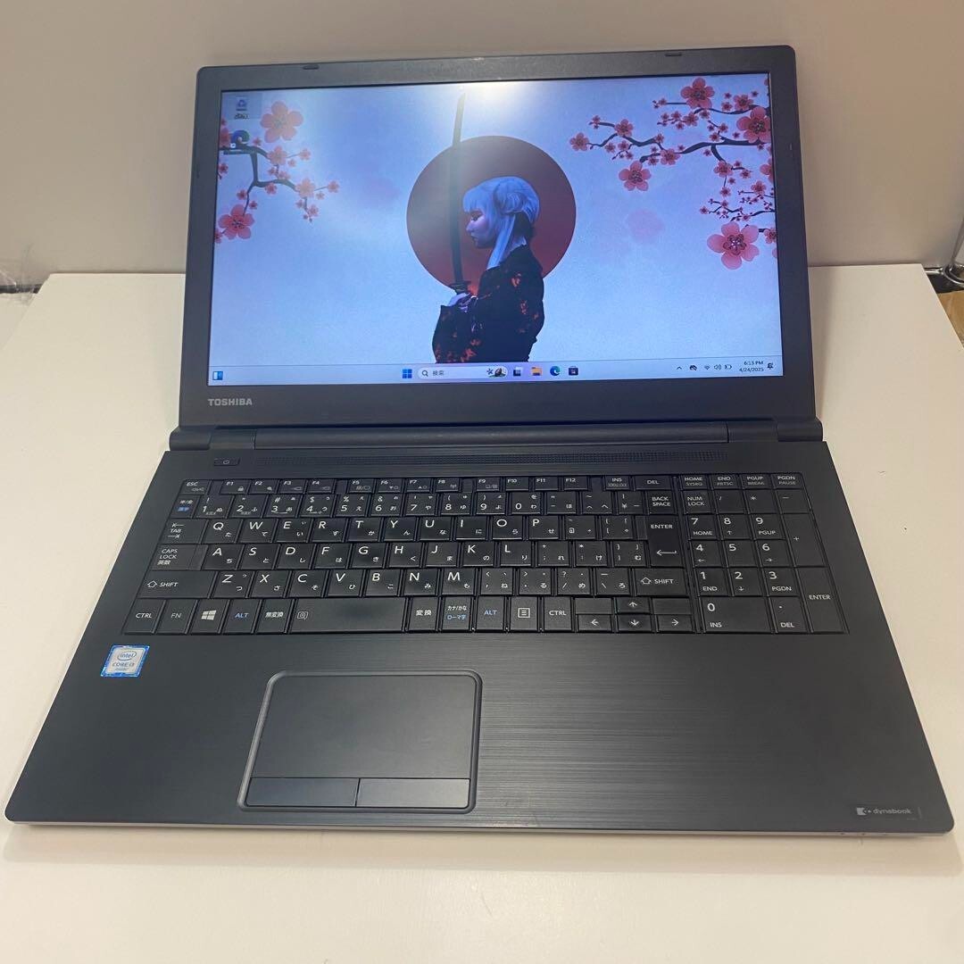 東芝 - dynabook B55◆i3-6100U/SSD 120G/4G◆DVDRW Toshiba Dynabook B55/F Intel Core i3-6100U SSD 256GB RAM 8GB