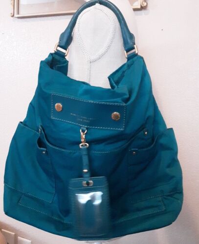 MARC BY MARC JACOBS  Nylon Eliz-a-baby Diaper Bag in Turquoise - Picture 1 of 5