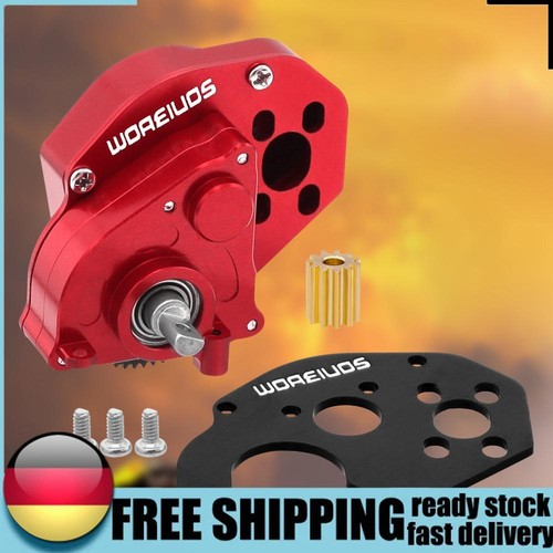 Metal Transmission Gearbox Aluminum Alloy for Axial SCX24 1/24 RC Crawler