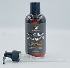 Anti Cellulite Massage Oil Therapy Collagen and Stem Cell Skin Tig 8 oz BNIB