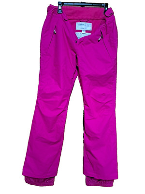O' Neill Women's Waterproof Ski Snowboard Pants Fuchsia  Waist Adjusters M