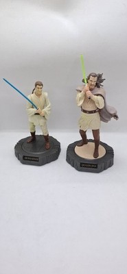 Star Wars Epic Force Figuren Qui-Gon Jinn Obi-Wan Hasbro 1999