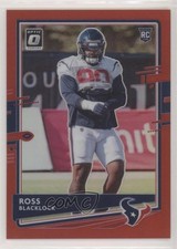 2020 Panini Donruss Optic Rookies Red Prizm 10/99 Ross Blacklock #133 4l3
