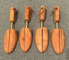 Rochester Shoe Tree Co Shoe Keepers LOT Sz M Two Pairs Set of 4 Vintage 2
