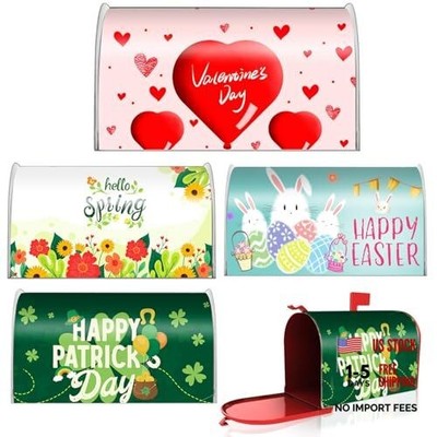 4 Pcs Valentine's Day Post Letter Box Cover Magnetic Standard Size 18 x 21