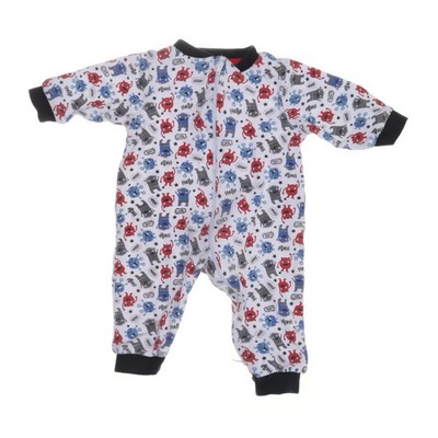 Tiny One, Strampler, Größe: 56, Weiß/Blau/Rot/Schwarz, Bio-Baumwolle #kvV