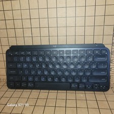Teclado iluminado inalámbrico Bluetooth negro Logitech MX Keys Mini YR0084