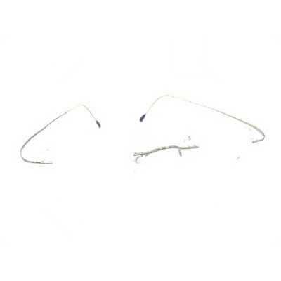 Silhouette 7395 40 6052 Titanium Green Rimless Eyeglasses Frames 19 140 Austria