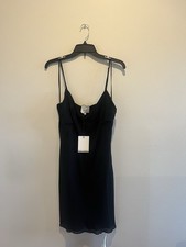 Reformation Iryna Black Dress - Size 12 - NWT