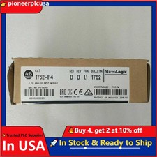 New Factory Sealed AB 1762-IF4 SER B MicroLogix Analog Input Module 1762-IF4