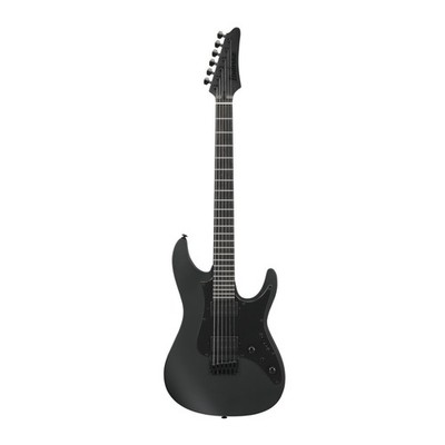 Ibanez AZ41B1BKF AZ Iron Label 6str Electric Guitar - Black Flat
