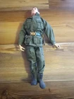 1964 G.I. Joe Figure In Green U.S. Army. Some Scuffing, Cracks, Loose Joints