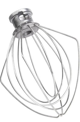 6-Wire Whip Attachment KitchenAid Tilt-Head Stand Mixer Replace Gray K45WW
