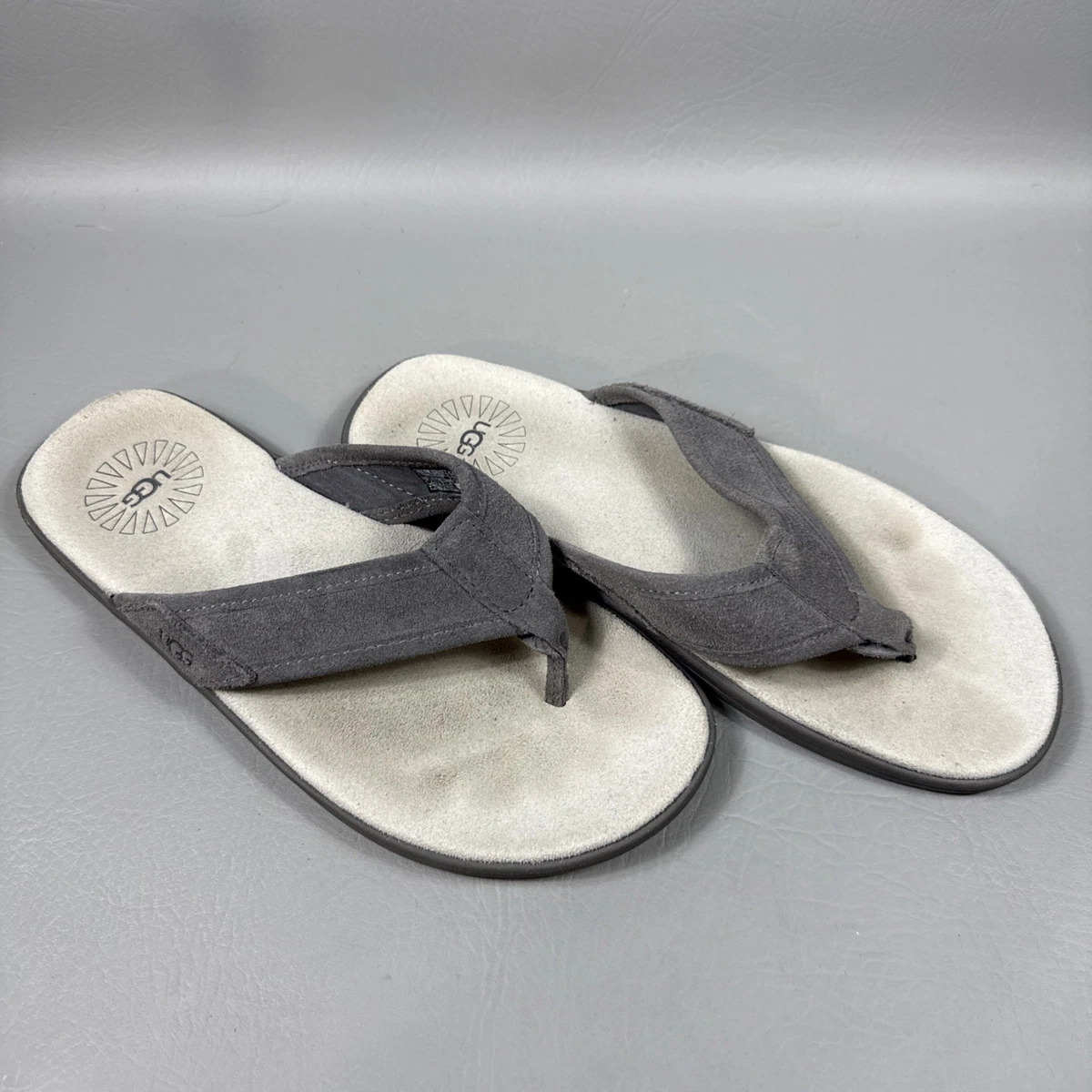 UGG Gray Sandals for Men for sale | eBay display picture 1