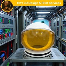 1966 Mattel Major Matt Mason Space Helmet w/Visor-Vintage Original