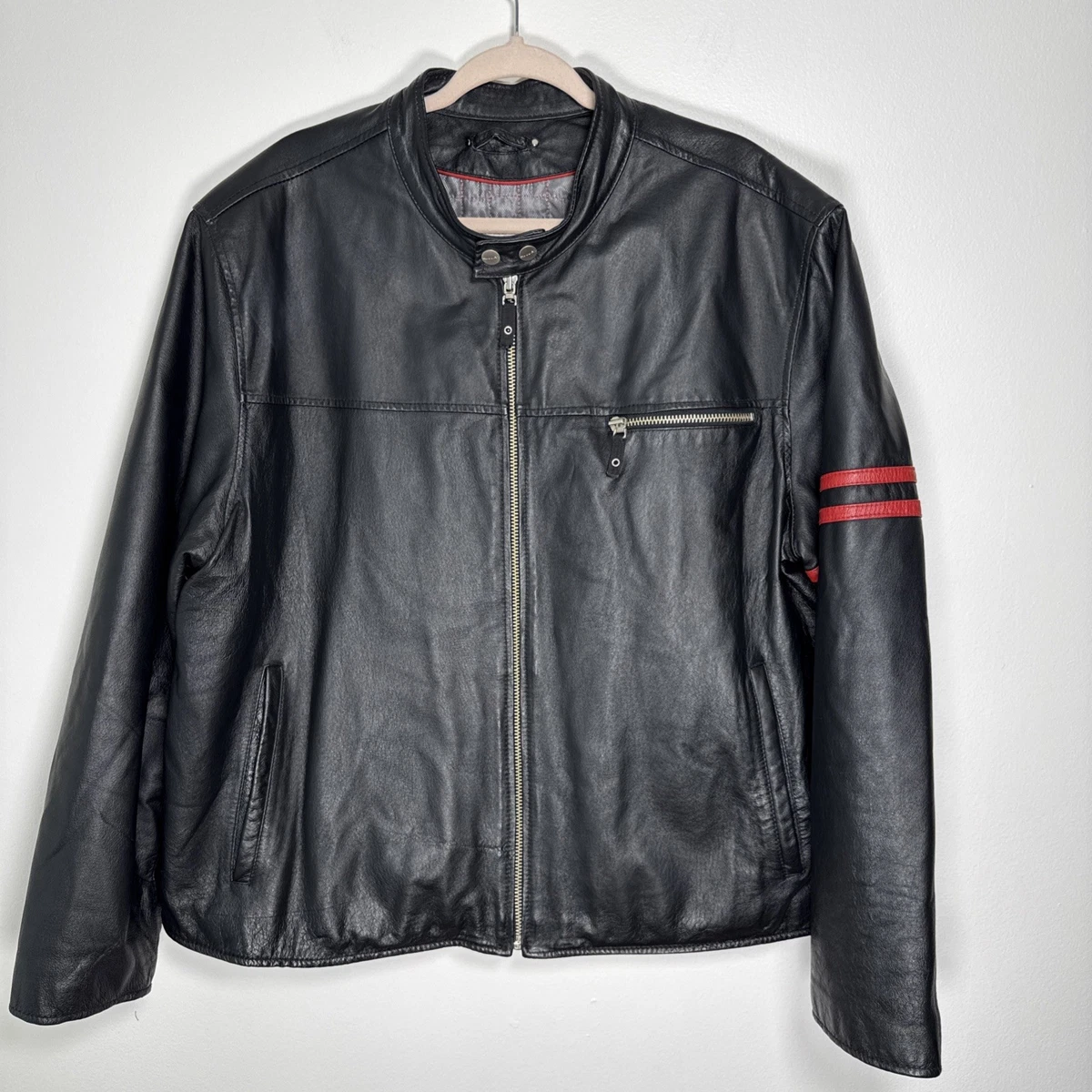 Black Wilsons Leather Coats, Jackets & Vests for Men for Sale  display picture 1