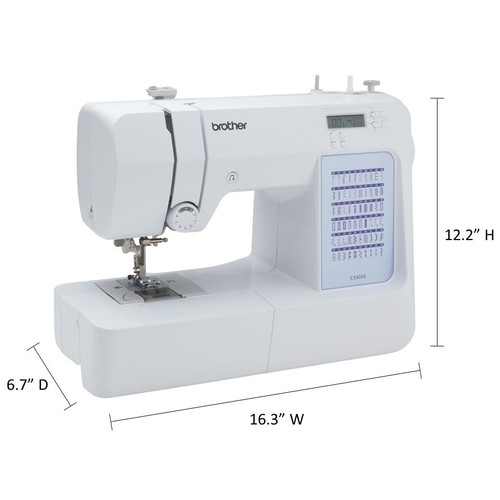 CS5055 Computerized Sewing Machine, 60 Built-in Stitches, LCD Display, 7 Incl... - Picture 7 of 7
