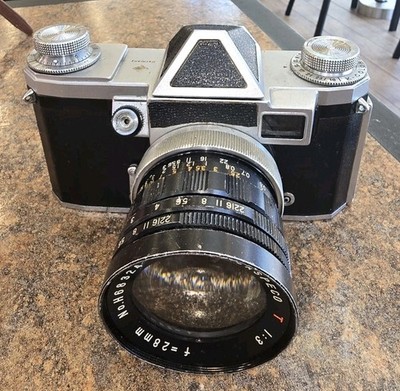 East German Zeiss Ikon Pentagon 1952-1957 Camera with Caspeco