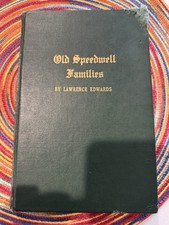 Old Speedwell Families Tennessee Historygeneology 1955 Ed By Edwards Old Speedwell Families Tennessee Historygeneology 1955 Ed By Edwards