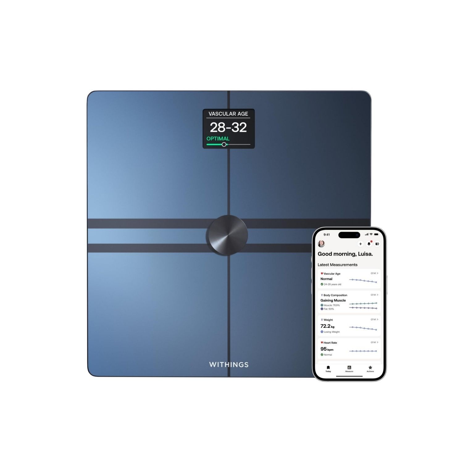 Withings Body Comp Smart Scale with Full Body Analysis