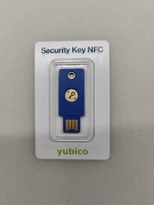 Yubico FIDO Security Key NFC and USB - Two Factor Authentication, Fits USB-A