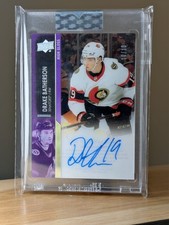 2021 UPPER DECK CLEAR CUT #CC-DB DRAKE BATHERSON HIGH GLOSS AUTO /10