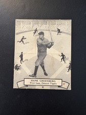 1937 V300 CANADIAN BATTER UP POP UPS O-PEE-CHEE HANK GREENBERG HOF OPC RARE!