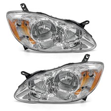 Compatible with 2003 2004 2005 2006 2007 2008 Toyota Corolla Headlight Assemb...