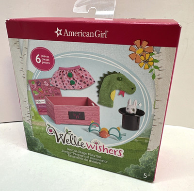 American Girl Doll Wellie Wishers Set The Stage Play Set Show Theater Magic NEW