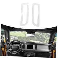 for Bronco A-Pillar Air Vent Trim, Air Conditioning Side Outlet Vent White