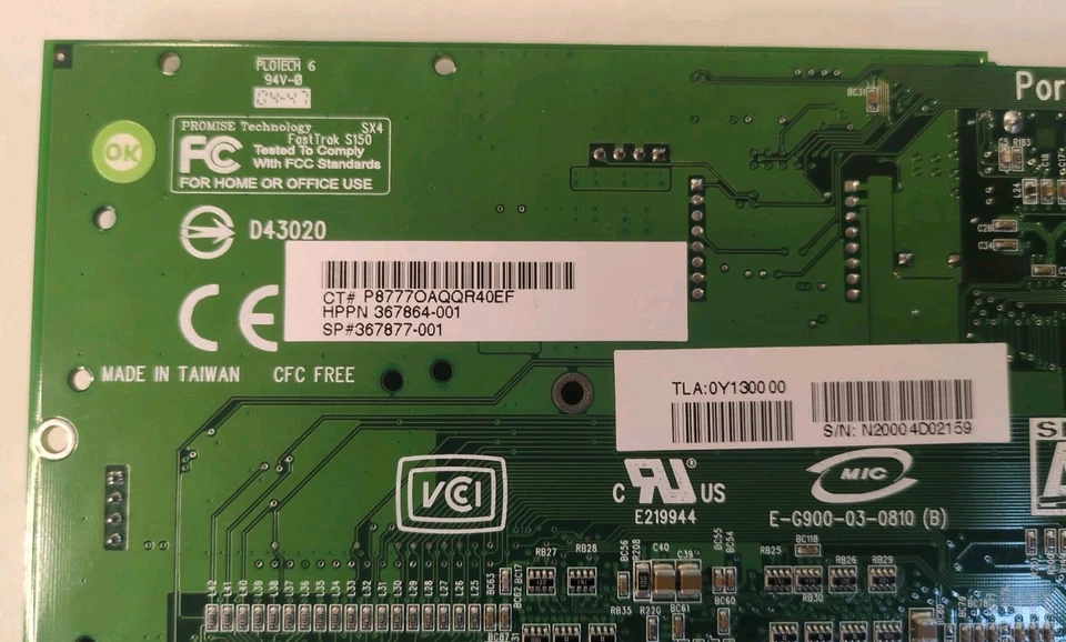 Promise FastTrack S150 SX4 PCI SATA Raid Card with 256MB Cache - Image 3 of 4