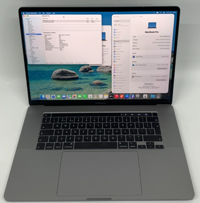 Apple MacBook Pro A2141 16'' i7 9. Gen 16GB RAM 500GB NVMe Grade C GBR