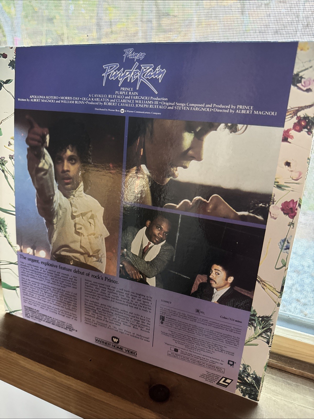 Prince Purple Rain Laser Disc 1984 Warner Bros WB with Extended Play