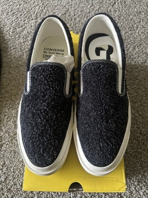 Converse Golf Wang One Star CC Slip A11638C M11/W12.5 Skate Shoes Black Le Fluer