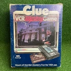 Vintage Clue VCR Mystery Game Parker Brothers 1985 Complete - Lightly used