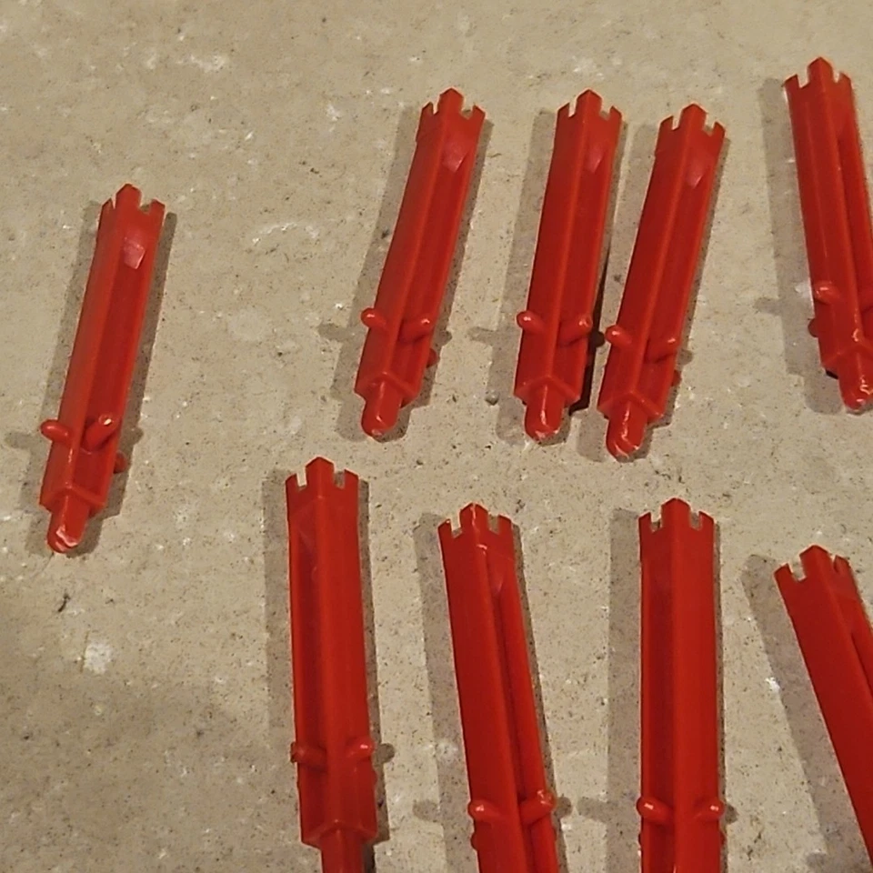 Lote de 100+ piezas de vigas y paneles KENNERS vigas rojas, viguetas y más (leer) Foto 3 de 4