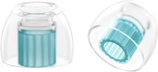 W1 for IEM - MS - Patented Medical-Grade Silicone Ear Tips, Double W-