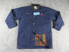 Wear Guard Jacket Large Blue Blanket Lined Canvas Thinsulate Work Field Coat NEW