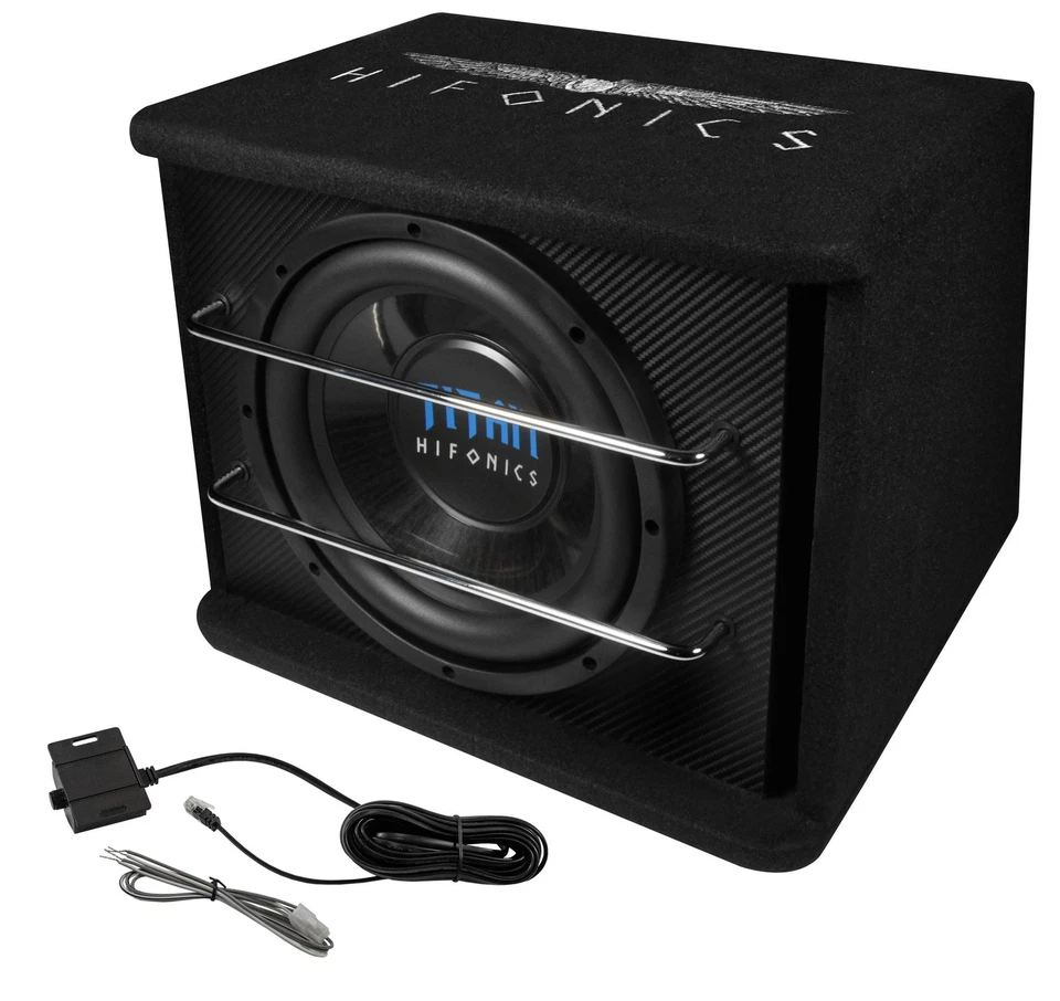 Hifonics TSA250R Subwoofer Actif Amplificateur De Basses Intégré