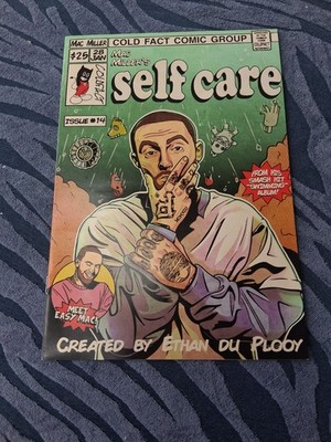 Cold Fact Comic Group Mac Miller Self Care Comic Book Issue 14 by Ethan du Plooy