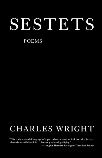 Charles Wright | Sestets | Taschenbuch | Englisch (2010) | Ean 9780374532147-image