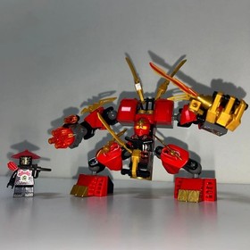 LEGO NINJAGO Garmadon's Dark Fortress 2505 Ninja Ambush 2258 70500 Set Used AsIs