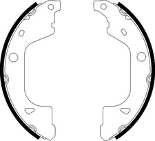 TEXTAR Bremsbackensatz 91088700 für RENAULT CAPTUR 2 Blue dCi 115 HFAD HFAF LPG