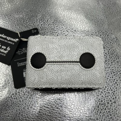 LOUNGEFLY DISNEY Big Hero 6 Baymax Accordion Zip wallet