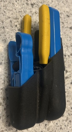 IDEAL Pro Coax Compression Tool Kit-w/Data T-Cutter, Stripper & Belt Hook Sheath - Picture 3 of 15