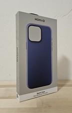 Custodia sportiva Nomad per iPhone 16 Pro Max in blu navale - nuova