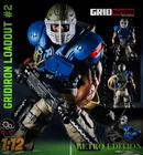 Gridiron Studios Captain Gridiron GA0242 "The Icebox" Custom Figure Bears Fridge