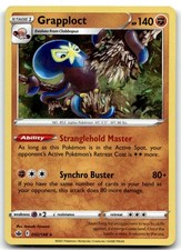 grapploct pokemon card price TCG - s4a - 100/190 (Mirror) Fighting Ability Stranglehold Master As long as this Pokmon is in the Active Spot Grapploct #SV073 Prices | Pokemon