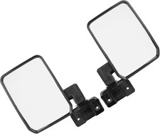 For Toyota Land Cruiser 70 75 78 Series 85-06 Pair Car Rear View Mirror Silve...